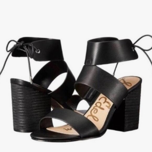 Sam Edelman Black Women's Sandals - Picture 1 of 9